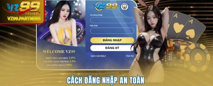Cách đăng nhập an toàn